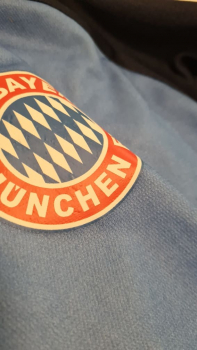 Adidas FC Bayern München Trikot 1 Oliver Kahn Torhüter 2000/2001 Finale Sieger blau matchworn Herren XL