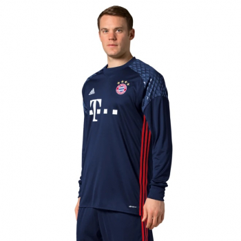 Adidas FC Bayern Munich keeper jersey 1 Manuel Neuer 2016/17 navy blue men's S/M/L/XL/XXL