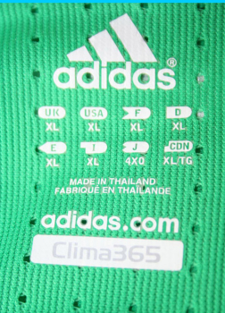 Adidas Méjico camiseta 2008 verde climacool senor XL