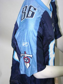 Reebok Titans Tennessee Titans Trikot 86 Ben Troupe NFL Throwback Herren M