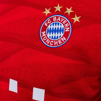 Adidas FC Bayern München Trikot 25 Thomas Müller 2019/20 heim rot Herren XL