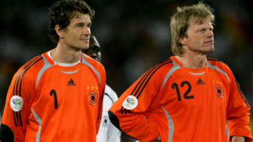 Adidas Deutschland Torwarttrikot 12 Oliver Kahn 2006 WM DFB Orange Herren XS, M, L oder XL oder Kinder 164 cm