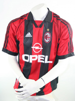 Adidas AC Mailand Trikot 20 Oliver Bierhoff 1998/99 Opel Torschützenkönig Herren XL