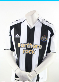 Adidas Newcastle United Trikot 2005-07 Northern Rock Heim Herren M