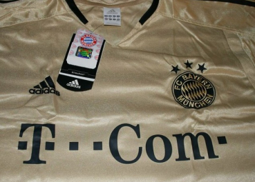 Adidas FC Bayern München Trikot 2004/06 Gold T-Com NEU Herren M oder XL