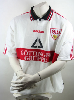 Adidas VfB Stuttgart Trikot 10 Krassimir Balakov 1997/98 Herren XS Kinder 164 cm