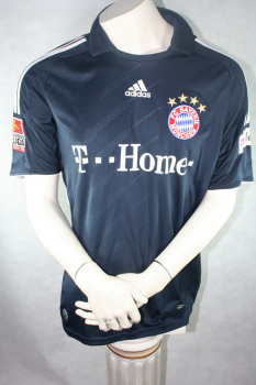Adidas FC Bayern München Trikot 7 Franck Ribery 2008/09 CL T-Home auswärts Marine CL Herren L