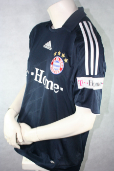 Adidas FC Bayern München Trikot 33 Mario Gomez 2008/09 CL T-Home auswärts marine Herren L