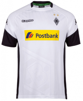 Kappa Borussia Mönchengladbach Trikot 2017/18 weiß Postbank Neu Herren M