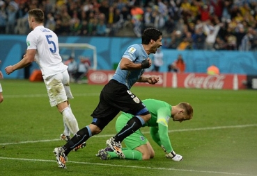 Puma Uruguay camiseta 9 Luis Suarez copa del mundo 2014 home azul nuevo senor XL