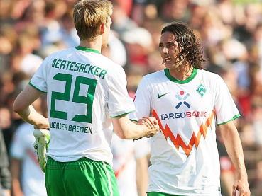 Nike SV Werder Bremen Trikot 2 Thomas Schaaf 2010/11 Auswärts weiß Herren S-M 176cm