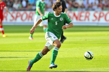 Adidas Germany jersey 5 Mats Hummels 2012 away green men's S