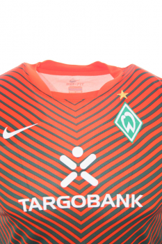 Nike SV Werder Bremen Trikot 6 Tim Borowski 2011/12 Orange Away Herren S-M 176cm