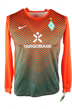 Nike SV Werder Bremen Trikot 6 Tim Borowski 2011/12 Orange Away Herren S-M 176cm