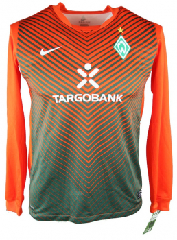 Nike SV Werder Bremen Trikot 6 Tim Borowski 2011/12 Orange Away Herren S-M 176cm