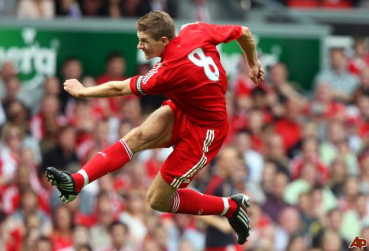 Adidas FC Liverpool Trikot 8 Steven Gerrard 2006-08 Carlsberg Heim Herren M