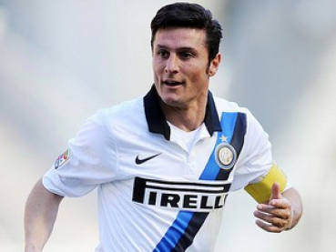 Nike Inter Mailand Trikot 4 Javier Zanetti 2011/12 Weiß Away Neu Herren XL