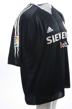 Adidas Real Madrid Trikot 23 David Beckham 2003/04 auswärts Schwarz Herren XL