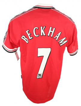 Umbro Manchester United Trikot 7 David Beckham 1998/99 Sharp Herren M oder XL (B-Ware)
