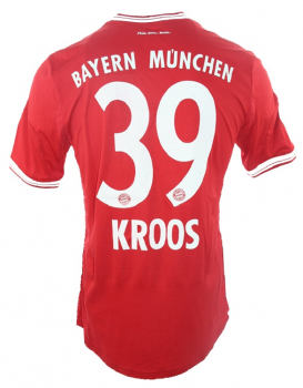 Adidas FC Bayern München Trikot 39 Toni Kroos 2013/14 Triple Sieger heim rot NEU Herren S oder M