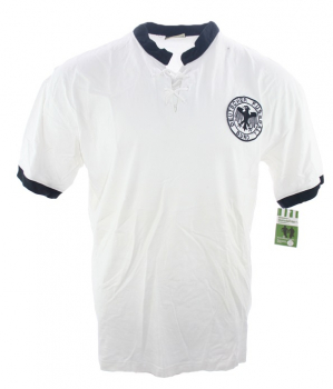 DFB Deutschland Trikot 1954 WM Das Wunder von Bern 54 Retro heim weiß Kinder 140 cm