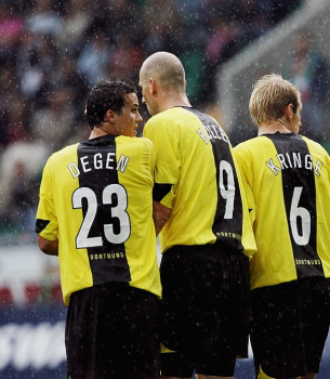 Nike Borussia Dortmund Trikot 18 Lars Ricken 2005/06 E-on BVB Auswärts Herren XXL/2XL