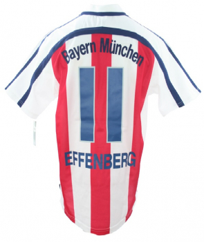 Adidas FC Bayern Múnich camiseta 11 Stefan Effenberg 2000-2002 away senor 176cm o XL
