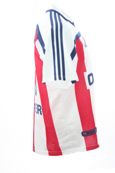 Adidas FC Bayern München Trikot 7 Mehmet Scholl 2000-2002 Weiß Rot Herren M oder XL
