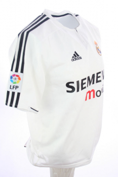 Adidas Real Madrid jersey 5 Zinedine Zidane 2003/04 home Siemens men's M, L or XXL/2XL
