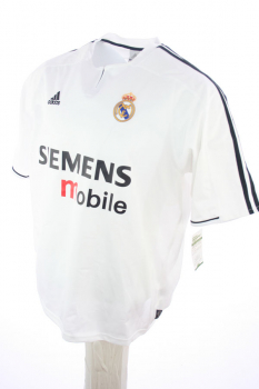 Adidas Real Madrid jersey 5 Zinedine Zidane 2003/04 home Siemens men's M, L or XXL/2XL