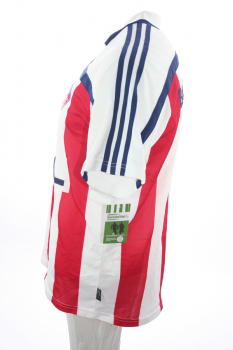 Adidas FC Bayern München Trikot 2000/01 CL Sieg Away Opel Weiß Rot NEU Herren XL