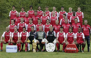 Adidas FC Bayern Munich jersey 2003/04 T-Com home red men's M/L or XL