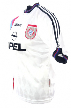 Adidas FC Bayern Munich jersey 7 Mehmet Scholl 1995/96 Opel white men's XL