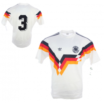 Adidas Deutschland Trikot 3 Andreas Brehme WM 1990 Weltmeister 90 DfB Herren S, M oder L
