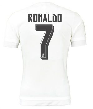 Adidas Real Madrid Trikot 7 Ronaldo 2015/16 Heim weiß Fly Emirates Herren M oder XL