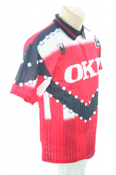 Uhlsport 1.FC Kaiserslautern camiseta 6 Andreas Brehme 1993/9 Oki senor S