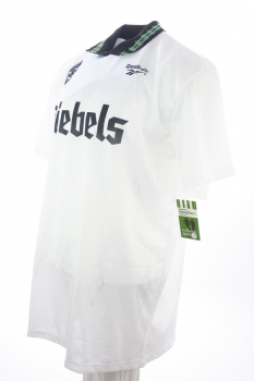 Reebok Borussia Mönchengladbach Trikot 10 Stefan Effenberg 1995/96 Matchworn Weiß XL