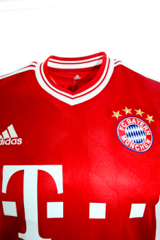 Adidas FC Bayern München Trikot 9 Mario Mandzukic 2013/14 Triple Sieger Heim Herren M