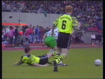 Nike Borussia Dortmund Trikot 13 Karl Heinz Riedle 1994/95 BVB Meister Herren S
