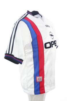 Adidas FC Bayern München Trikot 21 Alexander Zickler 1995/96 weiß Opel Herren XXL/2XL