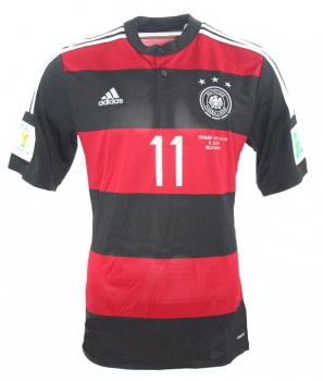 Preview: Adidas Deutschland Trikot 11 Miroslav Klose WM 2014 DFB Auswärts Herren M