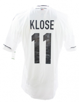 Adidas Germany jersey 11 Miroslav Klose DfB 2012 Climacool white men's M