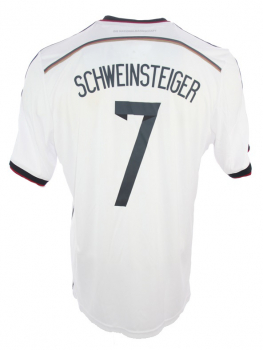 Adidas Deutschland Trikot 7 Bastian Schweinsteiger WM 2014 DFB Heim Herren XS kinder 164 cm