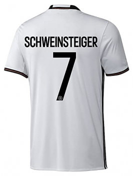 Adidas Deutschland Trikot 7 Bastian Schweinsteiger Euro 2016 DFB heim weiß Herren XL