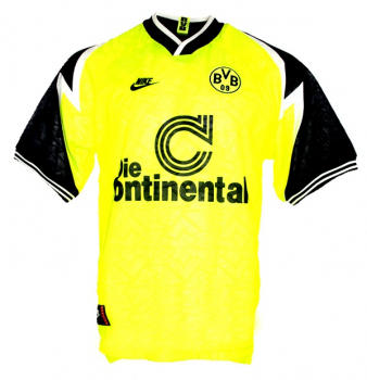 Preview: Nike Borussia Dortmund jersey 5 Julio César 1995/96 Continentale BVB CL Home men's XL