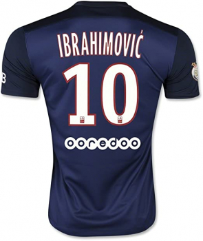 Nike Paris St. Germain Trikot 10 Zlatan Ibrahimovic 2015/16 heim Fly Emirates Authenic Herren L