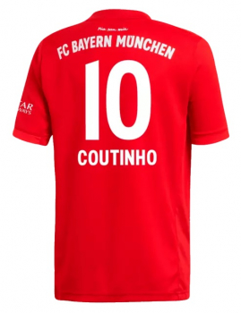 Adidas FC Bayern München Trikot 10 Philippe Coutinho 2019/20 Heim Telekom T-com heim rot Herren XXL/2XL