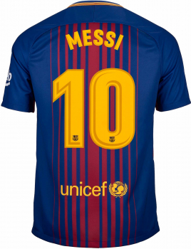 Nike FC Barcelona Trikot 10 Lionel Messi 2017/18 Rakuten heim NEU Herren S