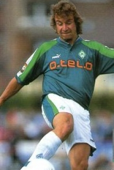 Preview: Puma SV Werder Bremen Stutzen nur die Strümpfe Trikot 1997/98 Heim O-Tel-O Herren M 40-43