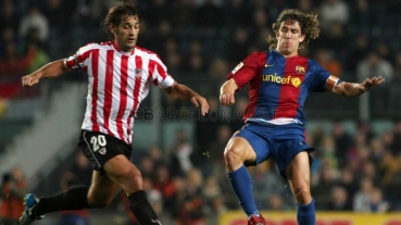 Nike FC Barcelona Trikot 5 Carles Puyol 2006/07 Heim Unicef Herren XL